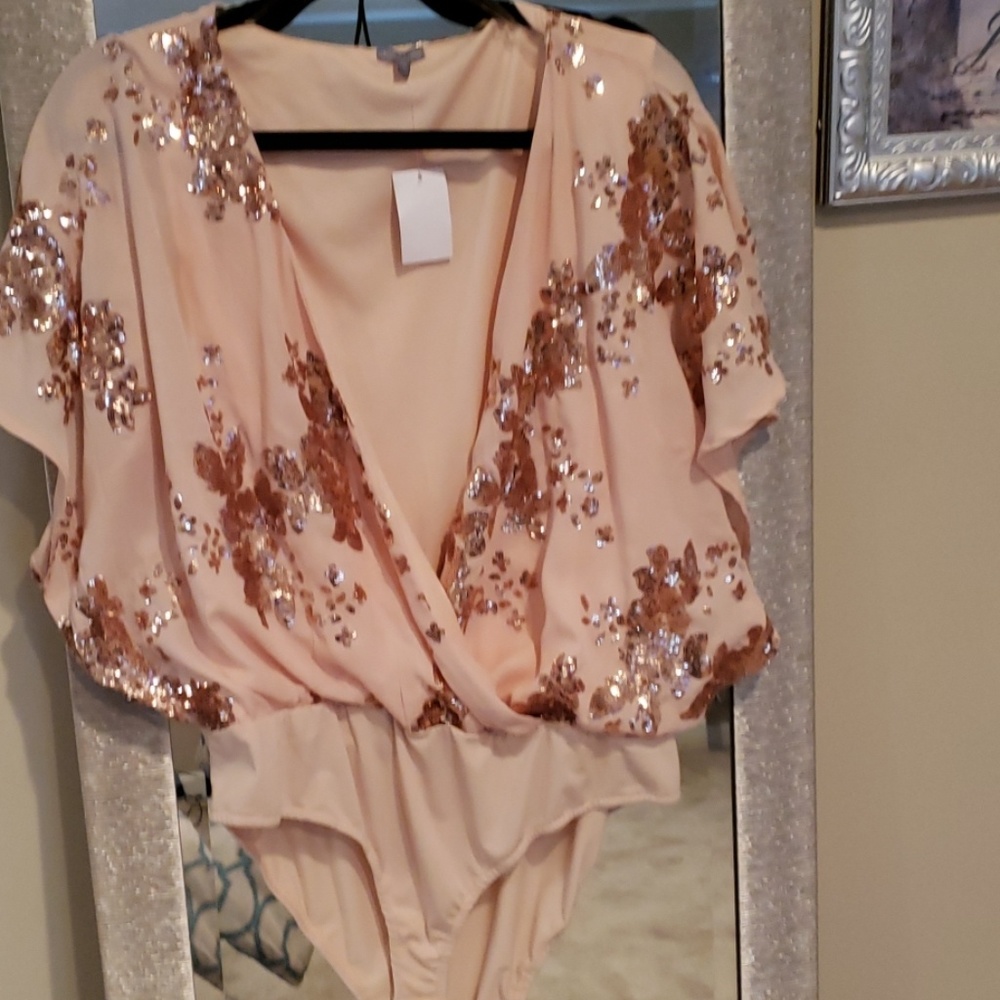 Sequin bodysuit